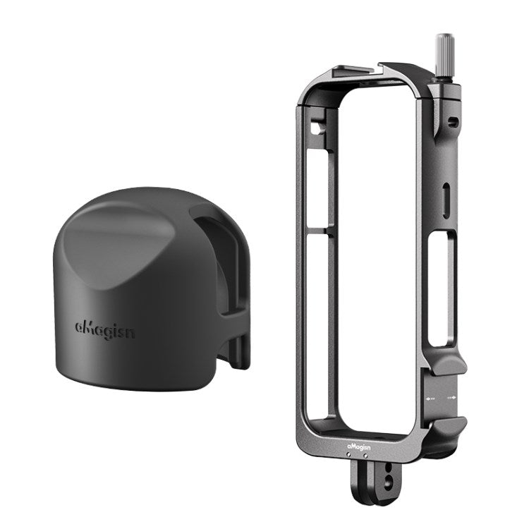 AMAGISN For Insta360 X3 Metal Protective Frame Camera Cage with Lens Cover AMAGISN For Insta360 X3 Metal Protective Frame Camera Cage with Lens Cover
